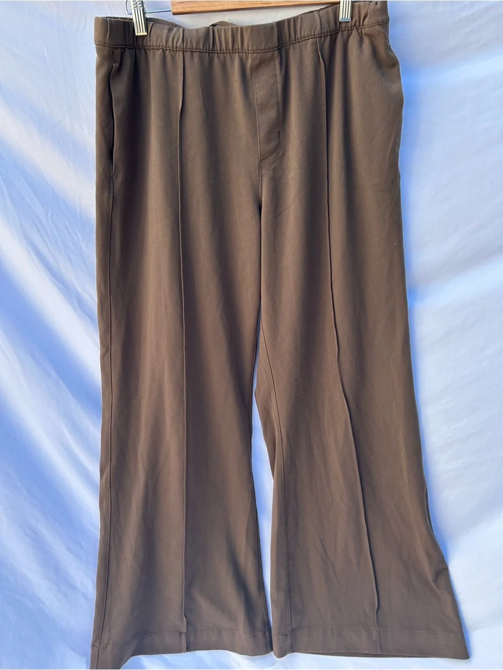 American Eagle Outfitters Brown Pull-On Pants size large NWT - Picture 7 of 12